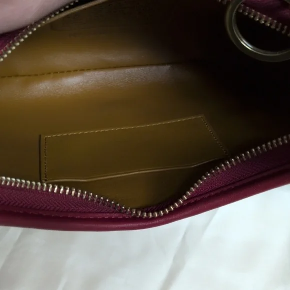 Coach Cherry Hamptons Hobo Leather Shoulder Bag And Wallet Matching Set - Picture 14 of 14